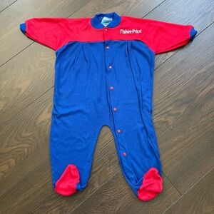 Vintage fisher price footed onesie 12 months